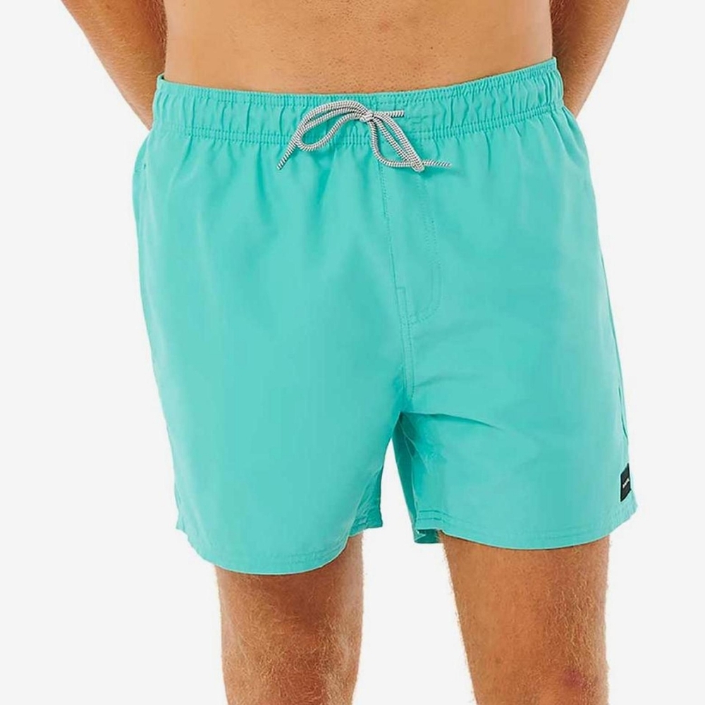 Rip Curl Blue Swim Trunks Quick-Dry Elastic Waist